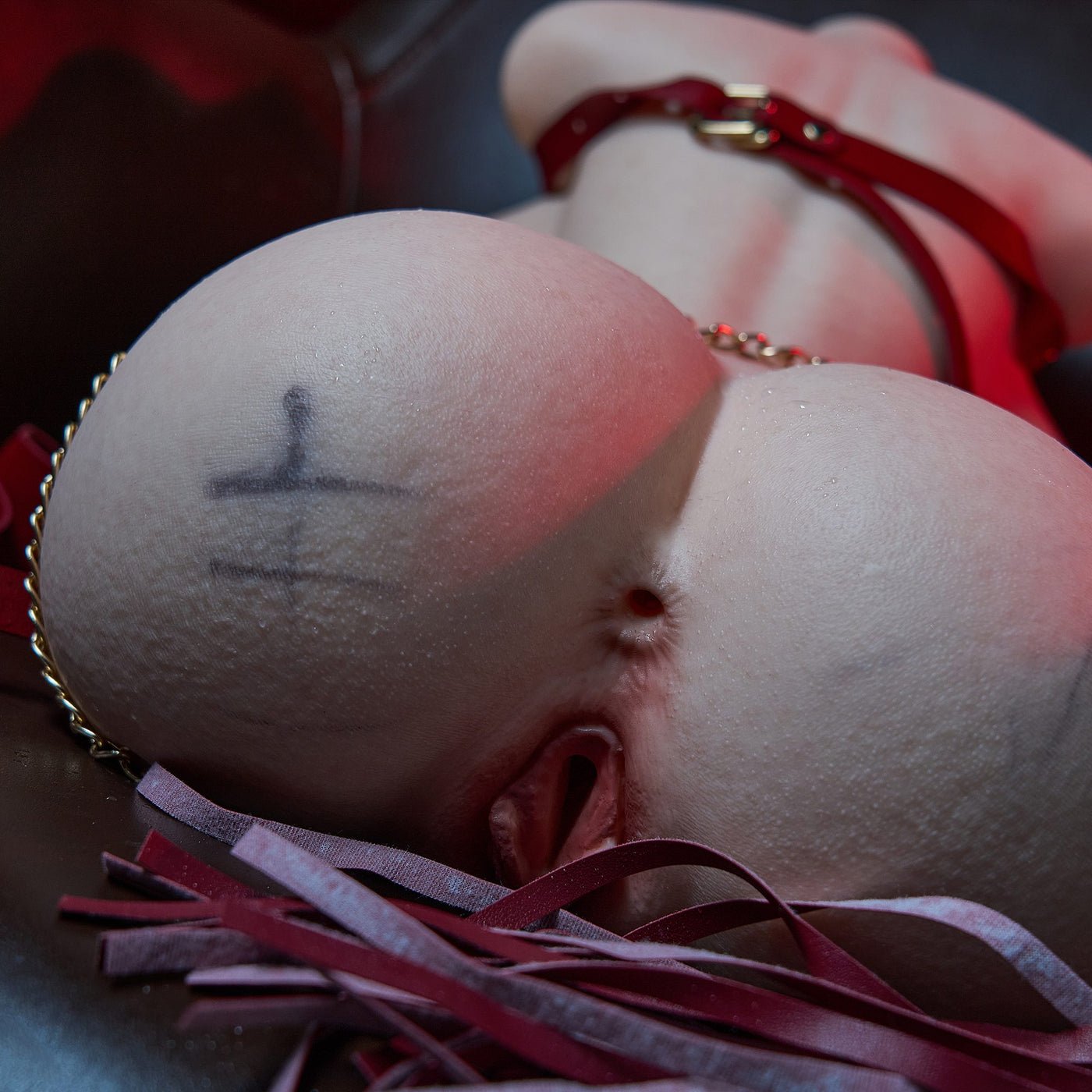 Camilla: Male Masturbator Silicone Sex Doll Torso with Fuckable Big Boobs